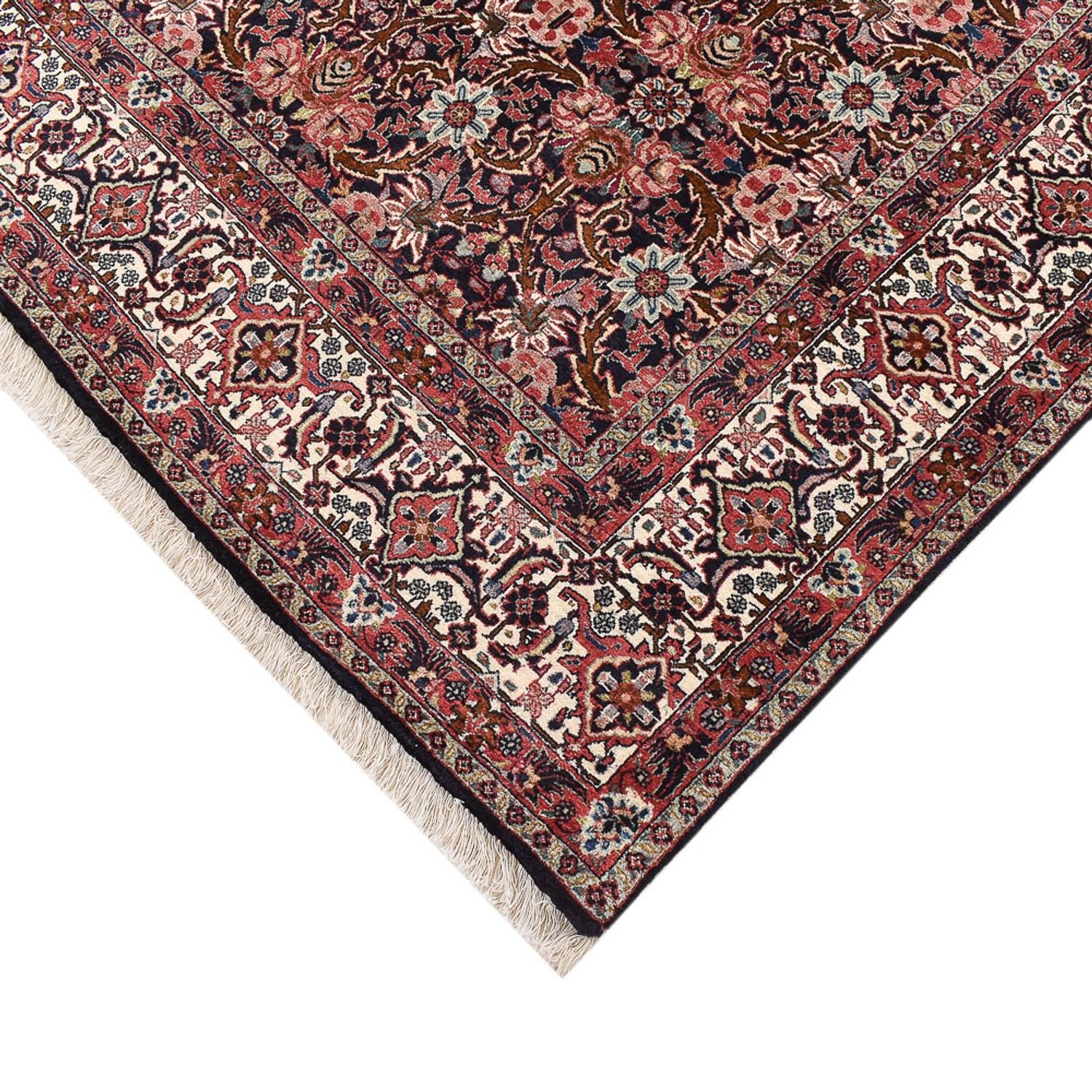 Perserteppich - Bidjar - 247 x 204 cm - dunkelrot