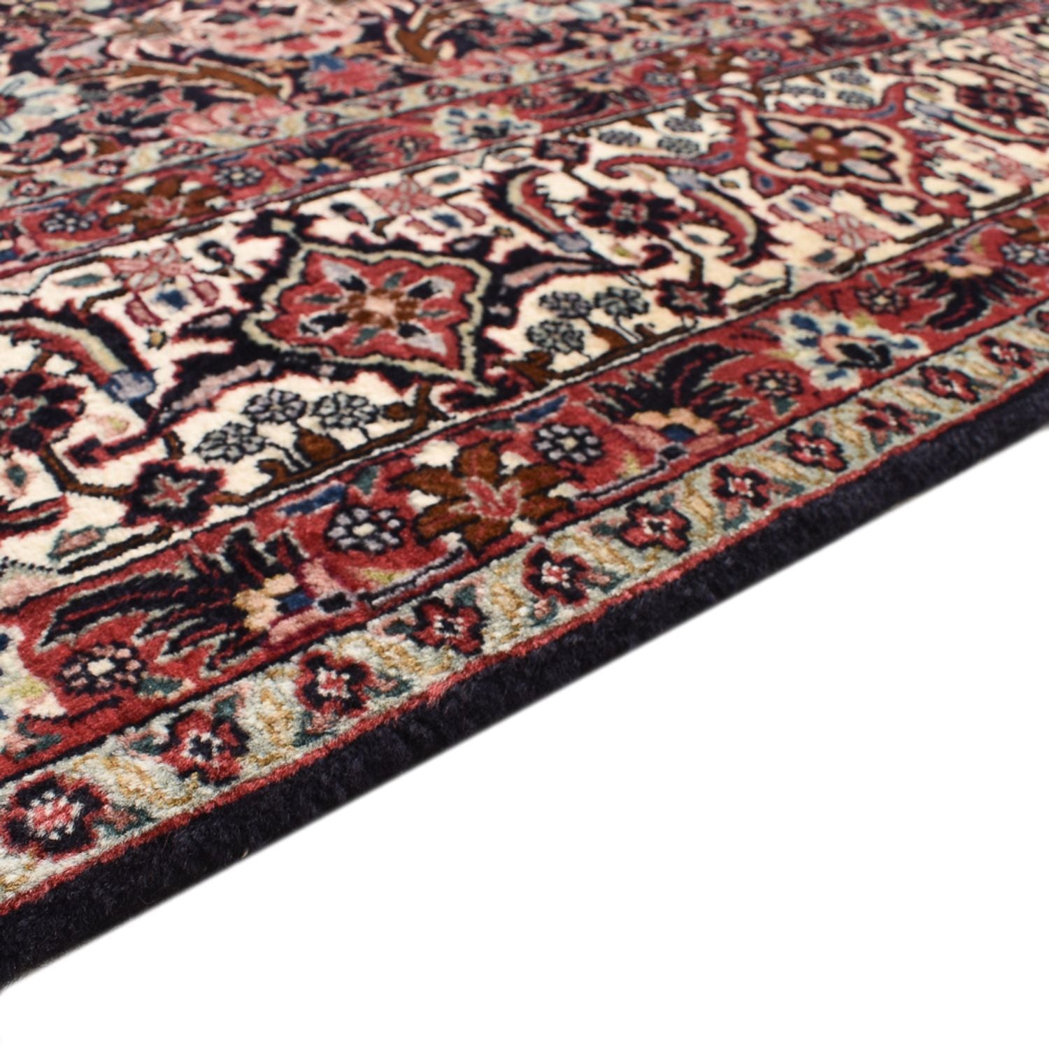 Perserteppich - Bidjar - 247 x 204 cm - dunkelrot