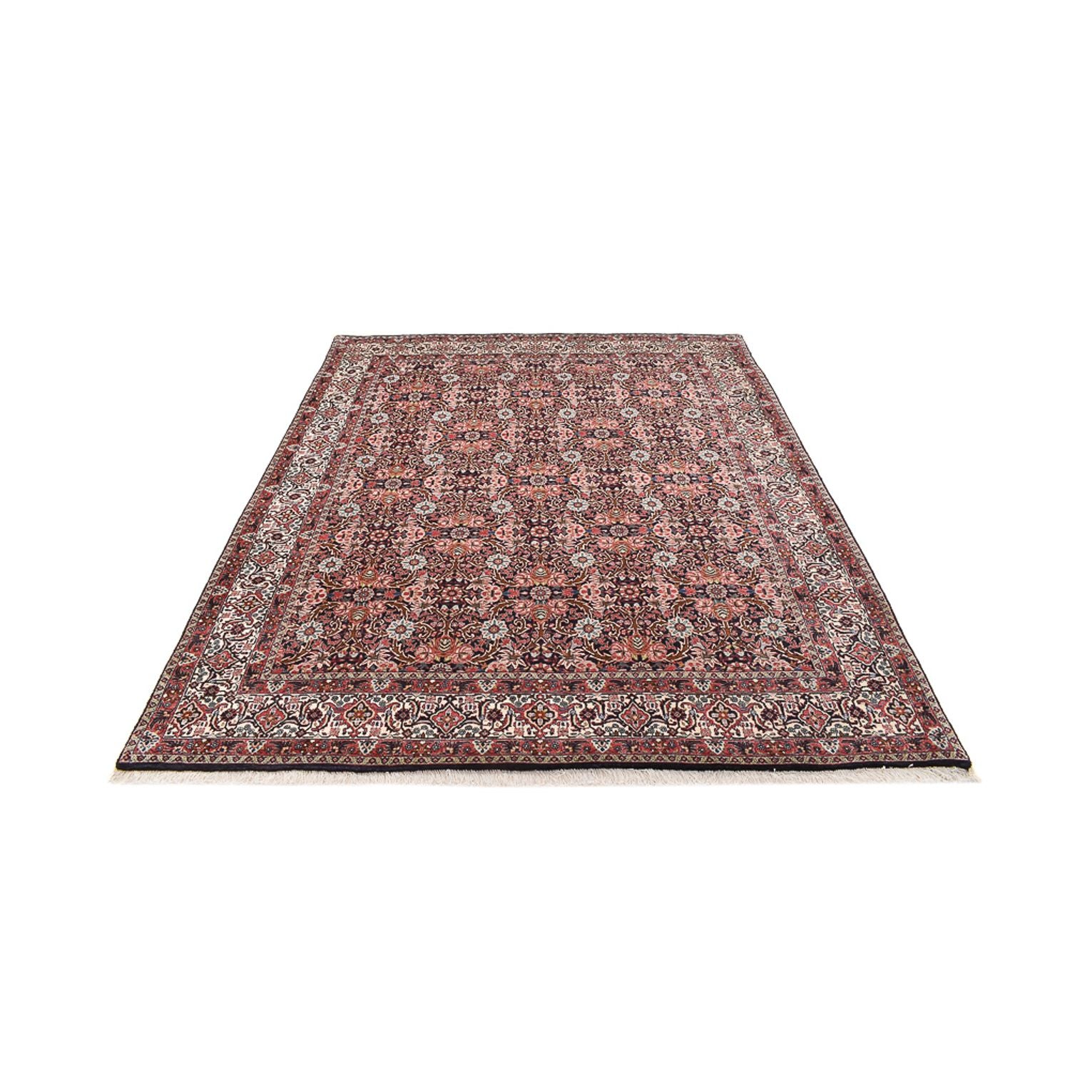 Perserteppich - Bidjar - 247 x 204 cm - dunkelrot