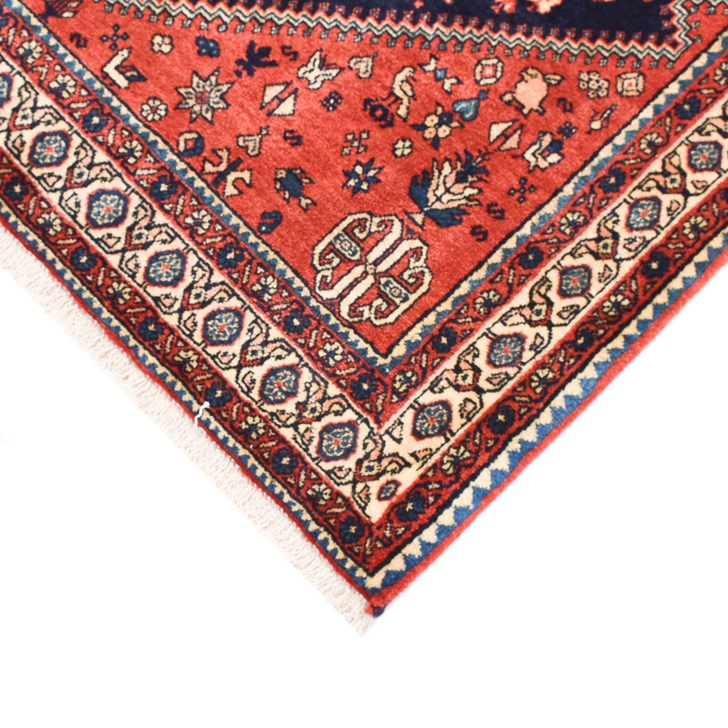 Gabbeh Teppich - Kaschkuli Perser - 150 x 103 cm - dunkelblau