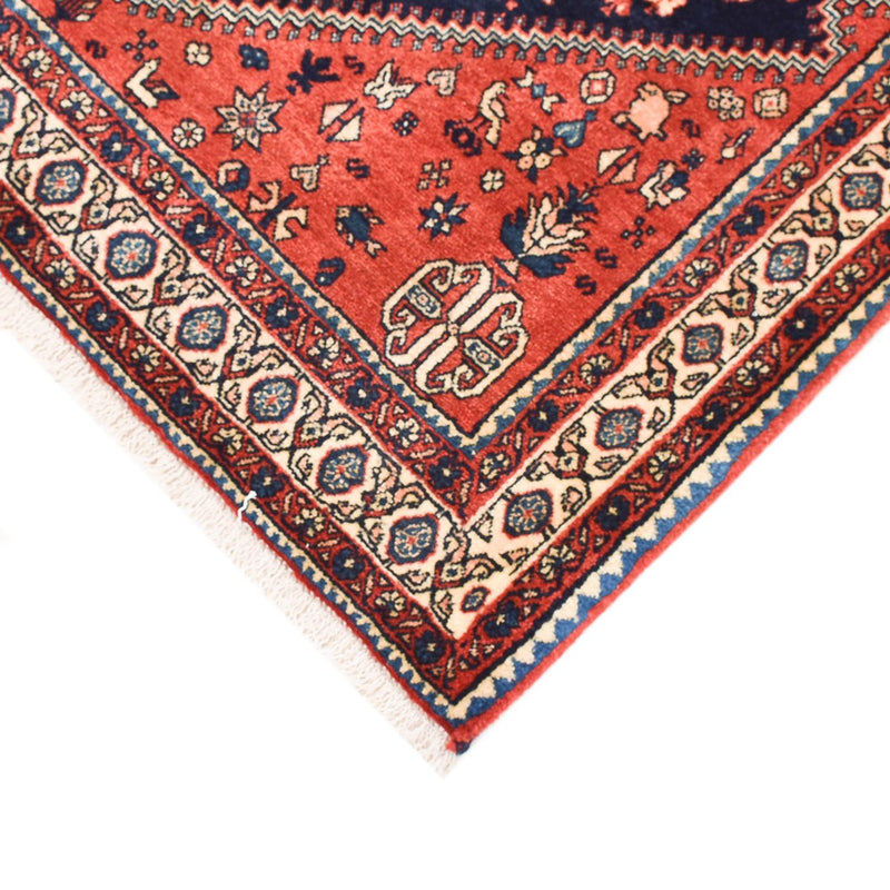 Gabbeh Teppich - Kaschkuli Perser - 150 x 103 cm - dunkelblau