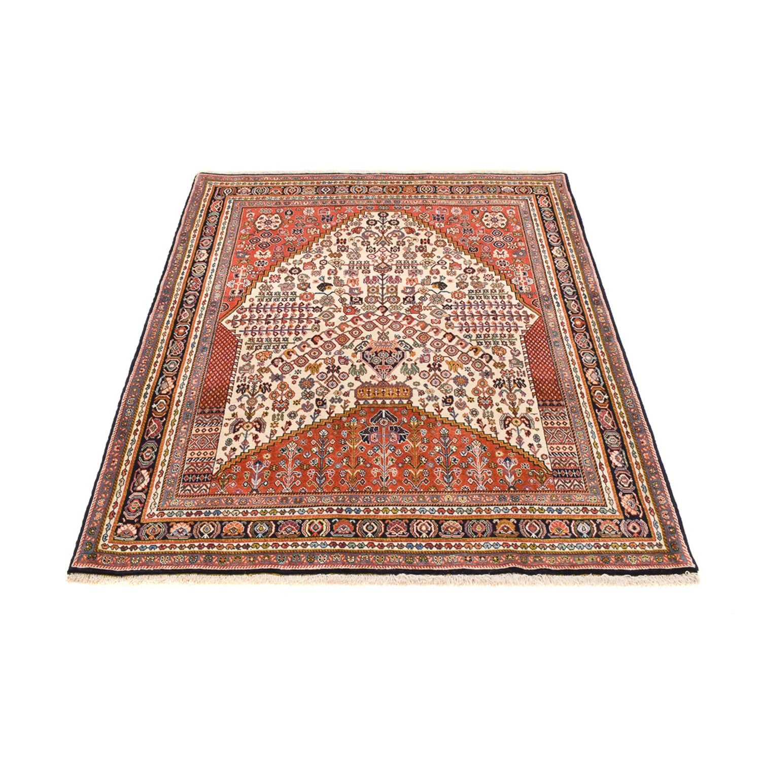 Gabbeh Teppich - Kaschkuli Perser - 180 x 143 cm - mehrfarbig