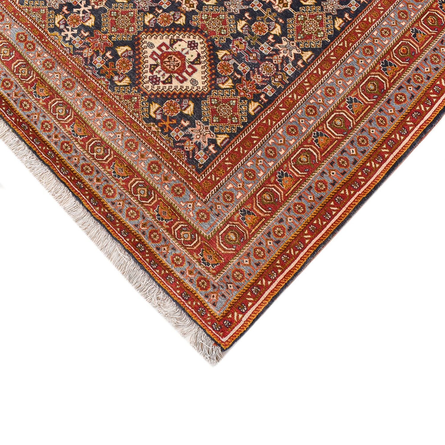 Gabbeh Teppich - Kaschkuli Perser - 343 x 254 cm - hellrot
