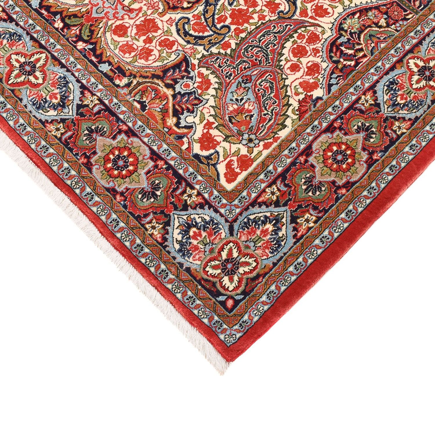 Perserteppich - Ghom - Royal - 205 x 132 cm - rot