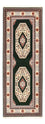 Läufer Perser - Täbriz - Royal - 202 x 74 cm - dunkelblau