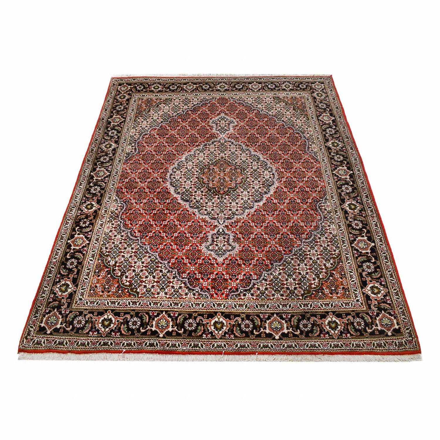 Perserteppich - Täbriz - Royal - 203 x 153 cm - rost
