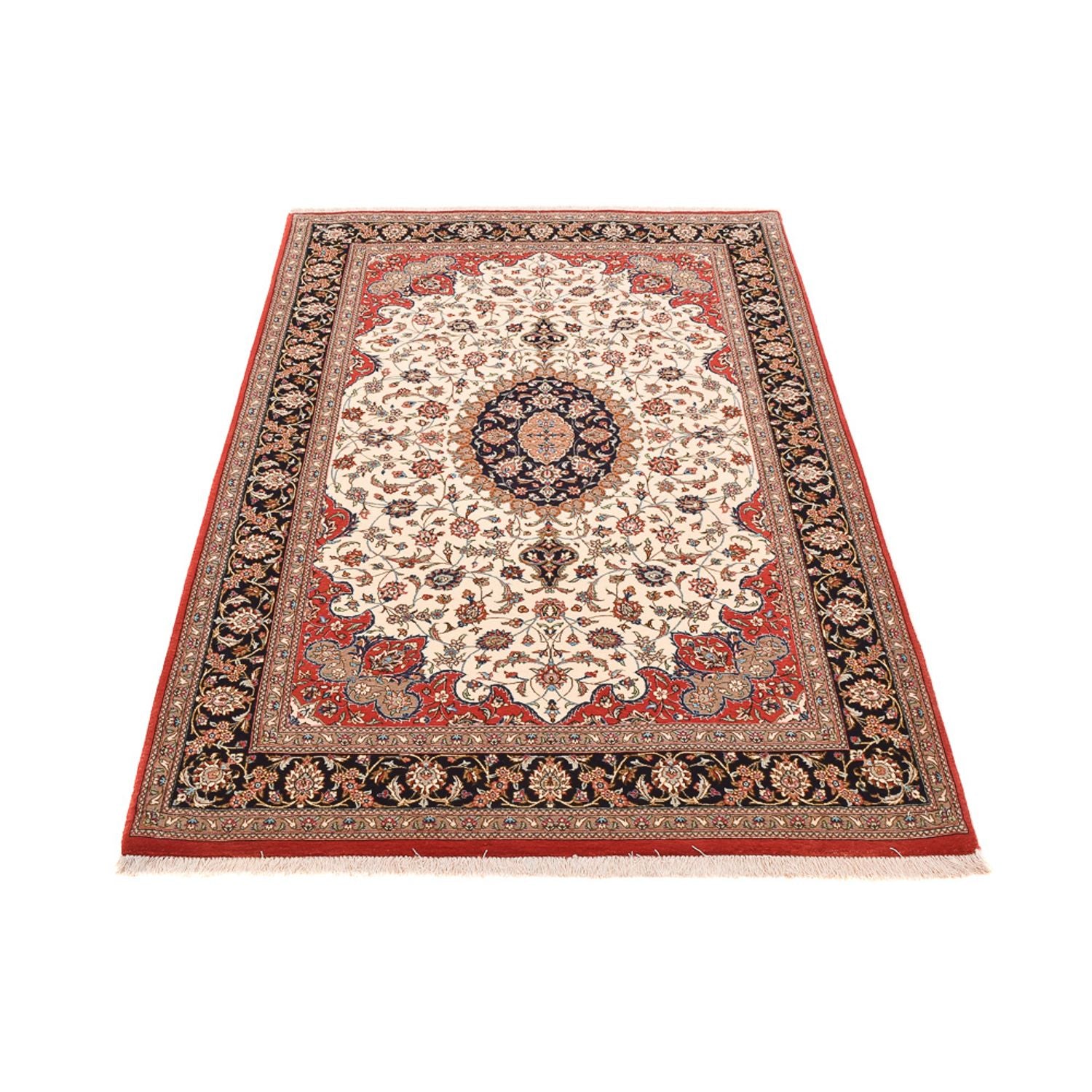 Perserteppich - Ghom - Royal - 207 x 134 cm - mehrfarbig