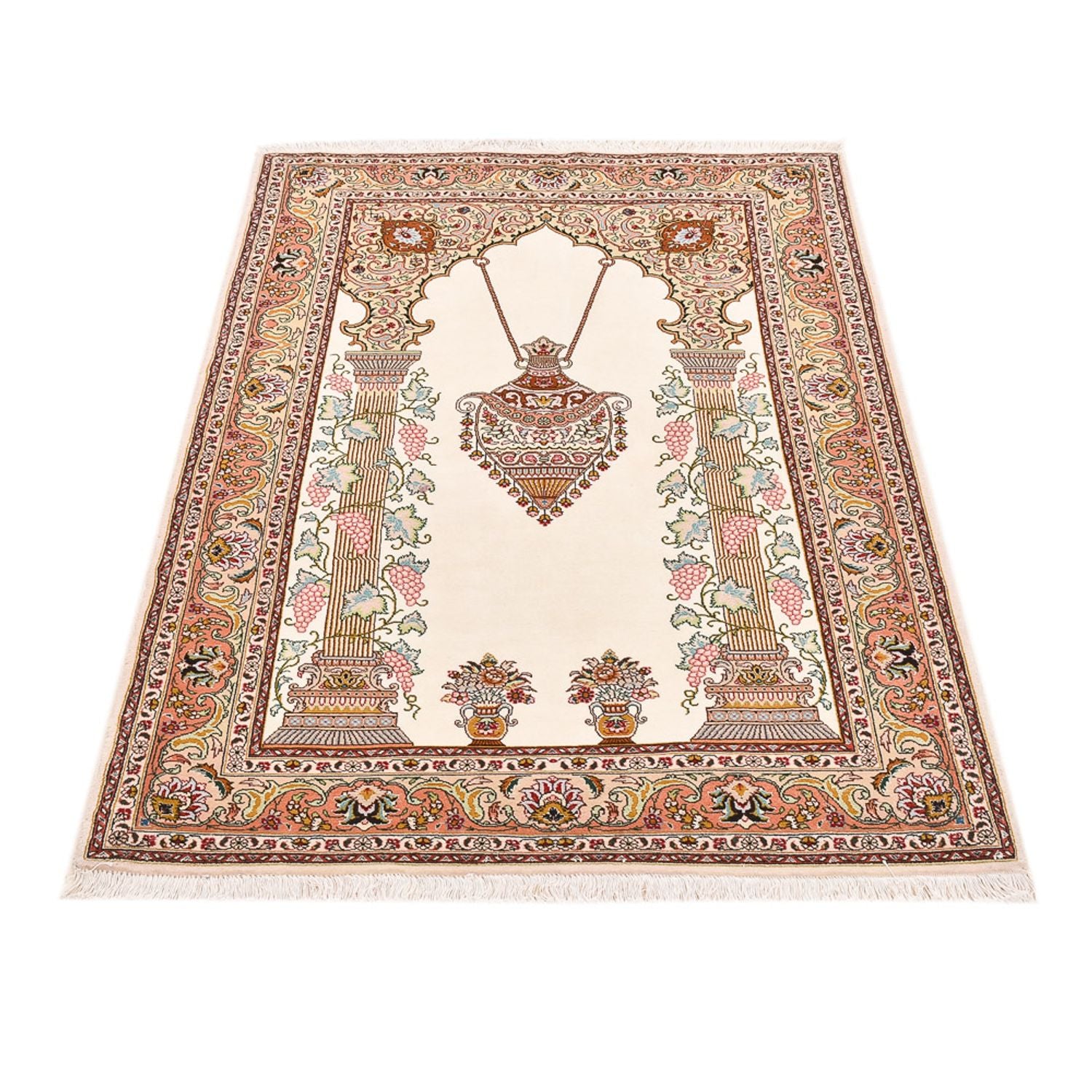 Perserteppich - Täbriz - Royal - 160 x 102 cm - mehrfarbig