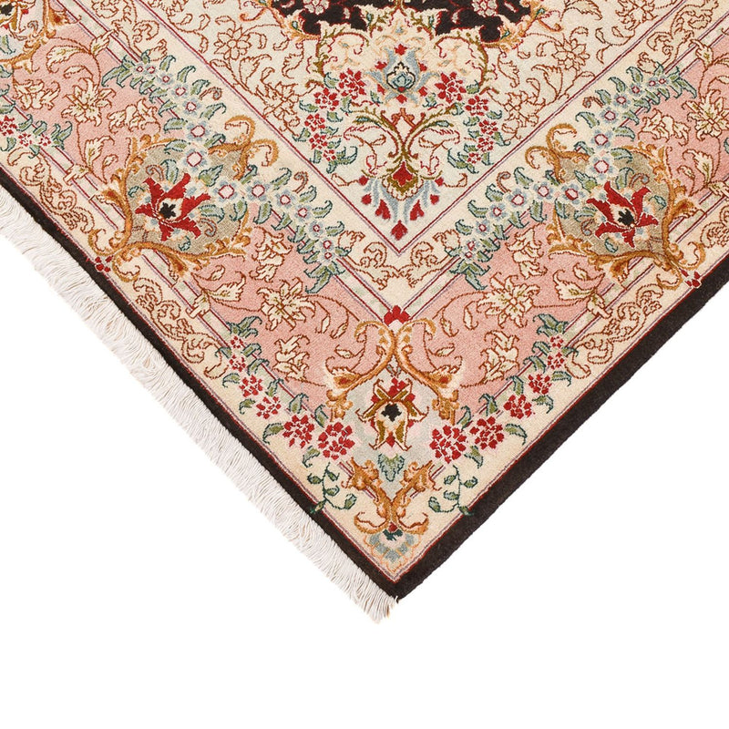 Perserteppich - Täbriz - Royal - 210 x 151 cm - dunkelblau