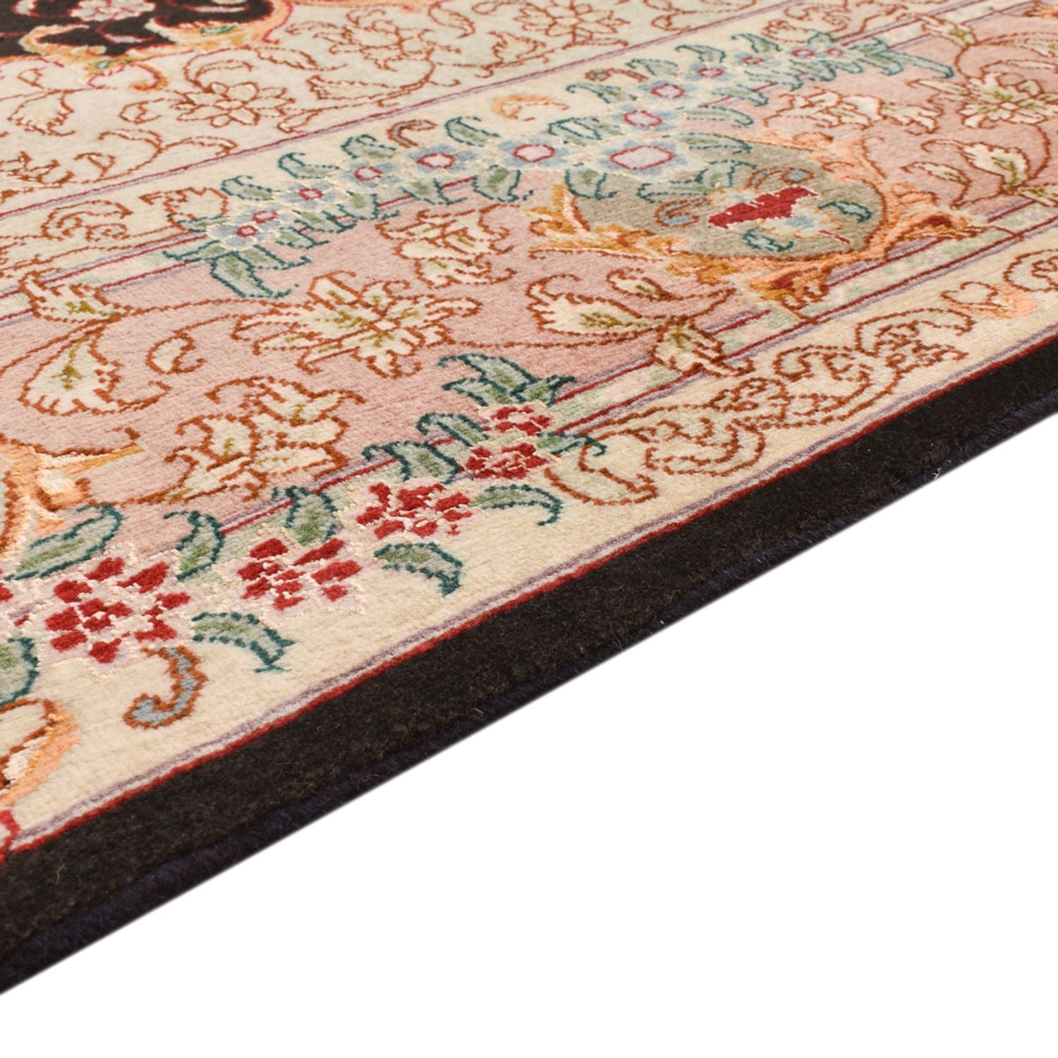 Perserteppich - Täbriz - Royal - 210 x 151 cm - dunkelblau