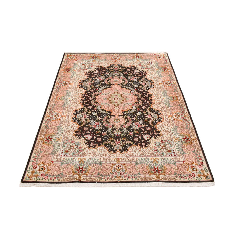 Perserteppich - Täbriz - Royal - 210 x 151 cm - dunkelblau