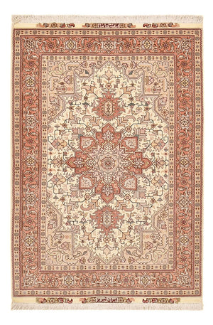 Perserteppich - Täbriz - Royal - 161 x 105 cm - hellrot