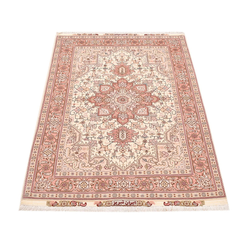 Perserteppich - Täbriz - Royal - 161 x 105 cm - hellrot