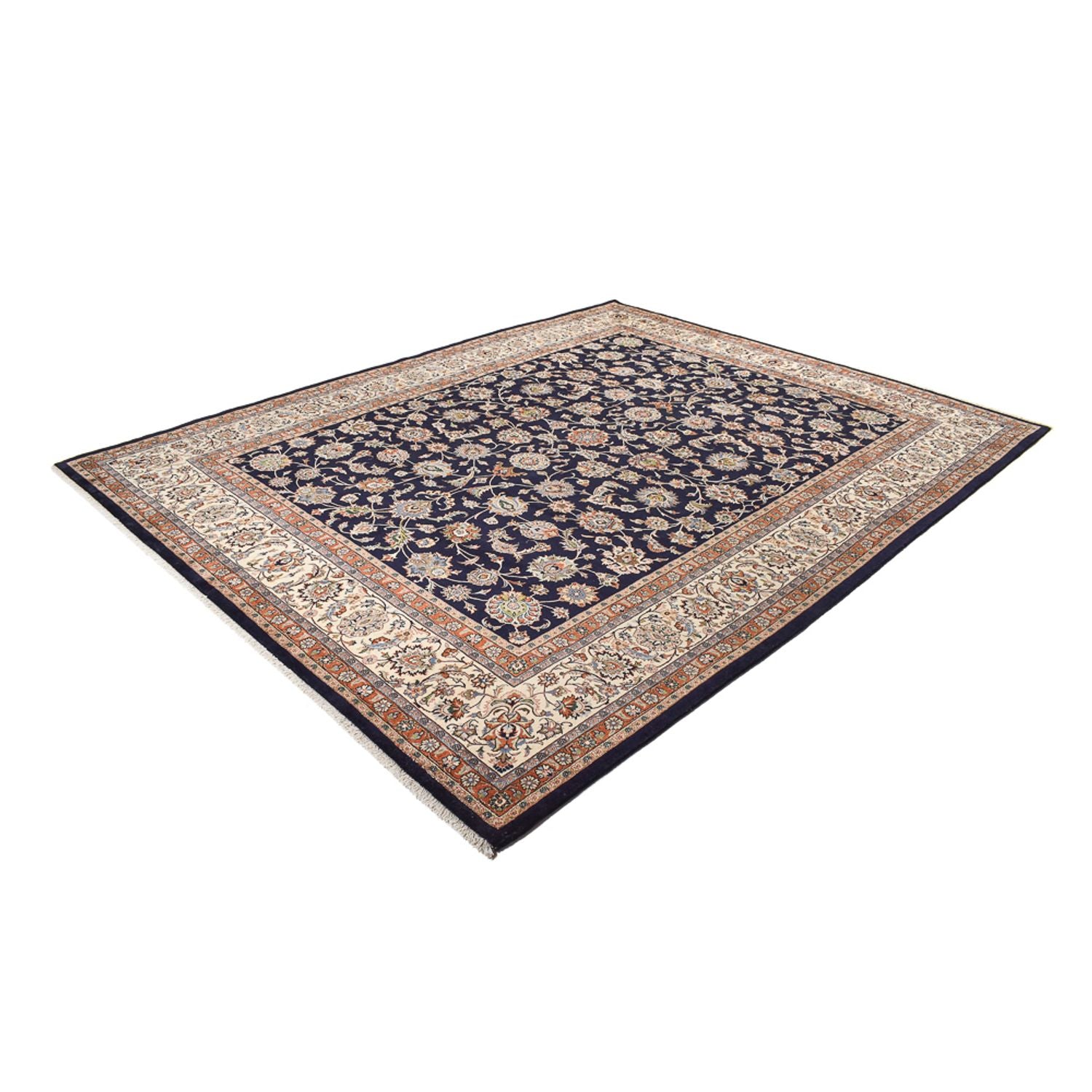 Perserteppich - Classic - Royal - 384 x 304 cm - dunkelblau