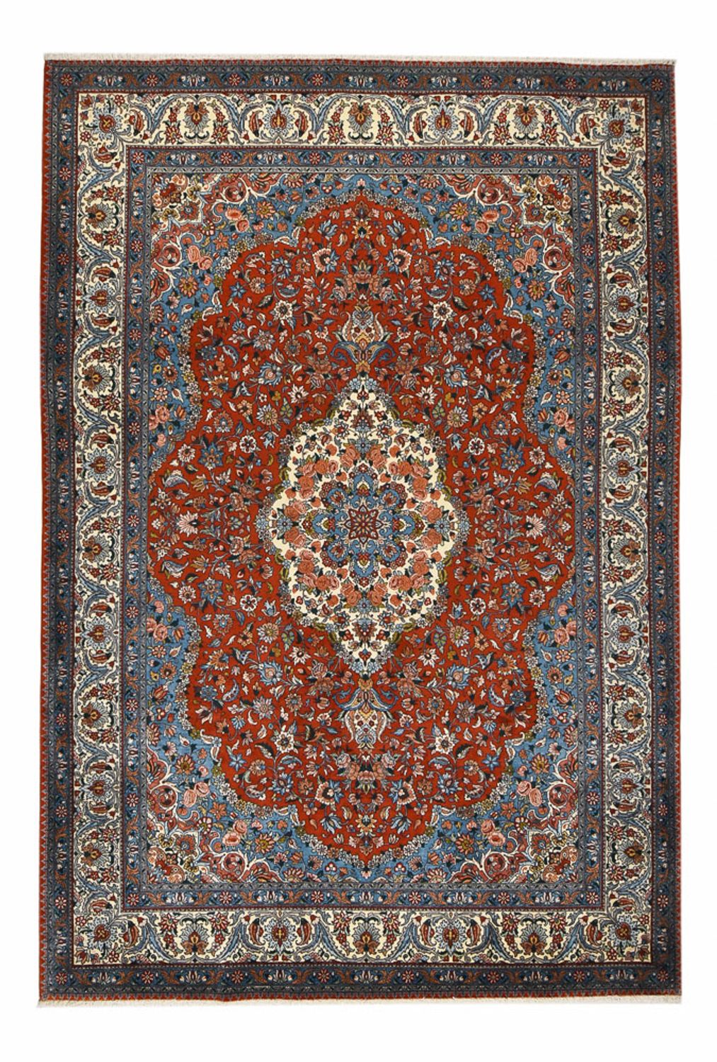 Perserteppich - Nomadic - 302 x 207 cm - rot