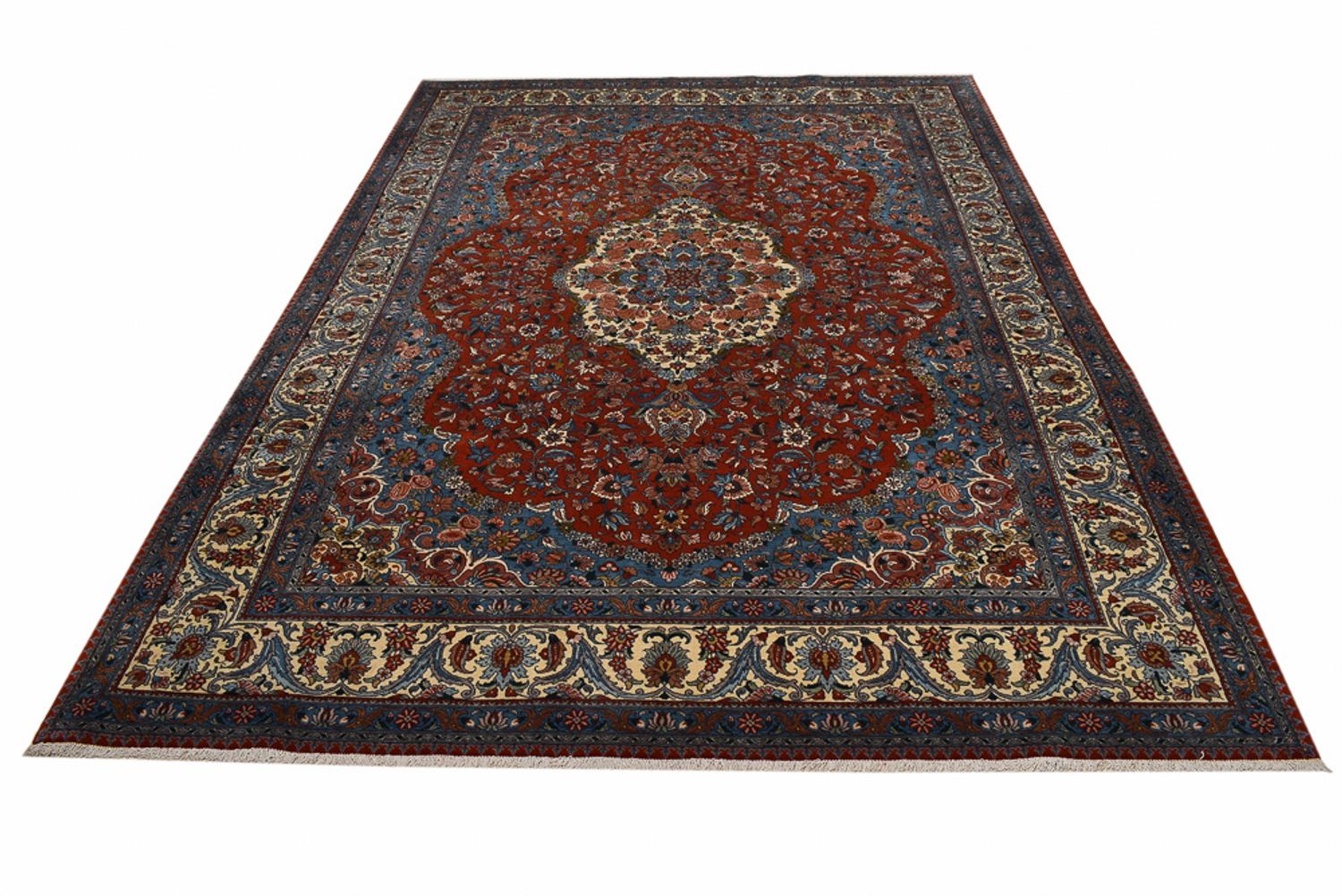 Perserteppich - Nomadic - 302 x 207 cm - rot