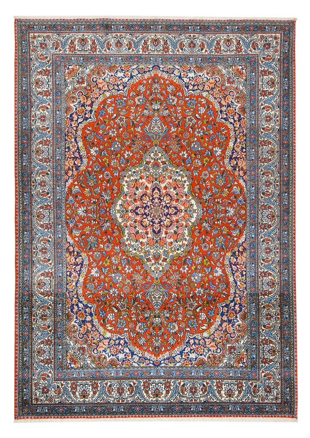 Perserteppich - Nomadic - 286 x 203 cm - rot