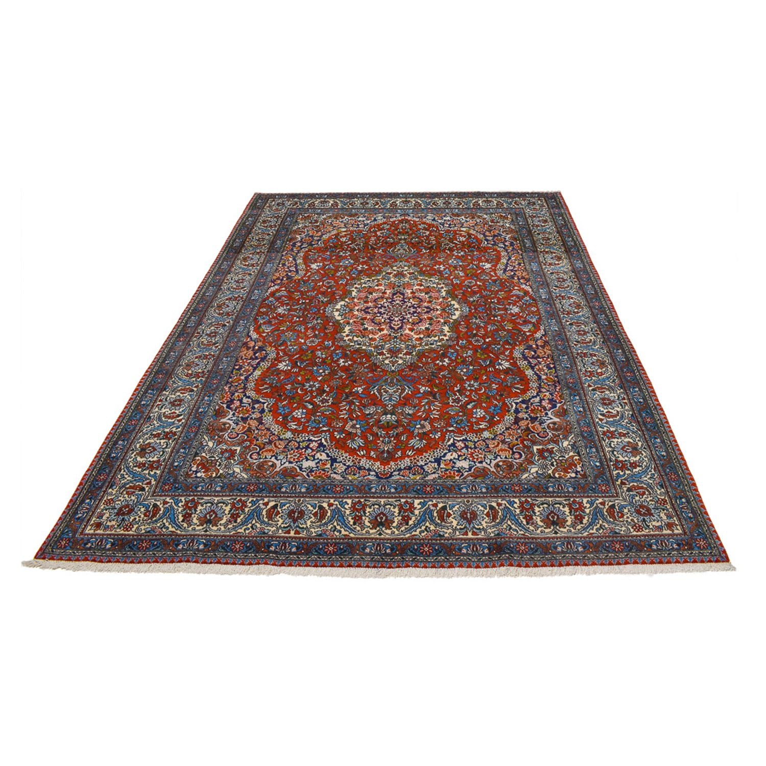 Perserteppich - Nomadic - 286 x 203 cm - rot