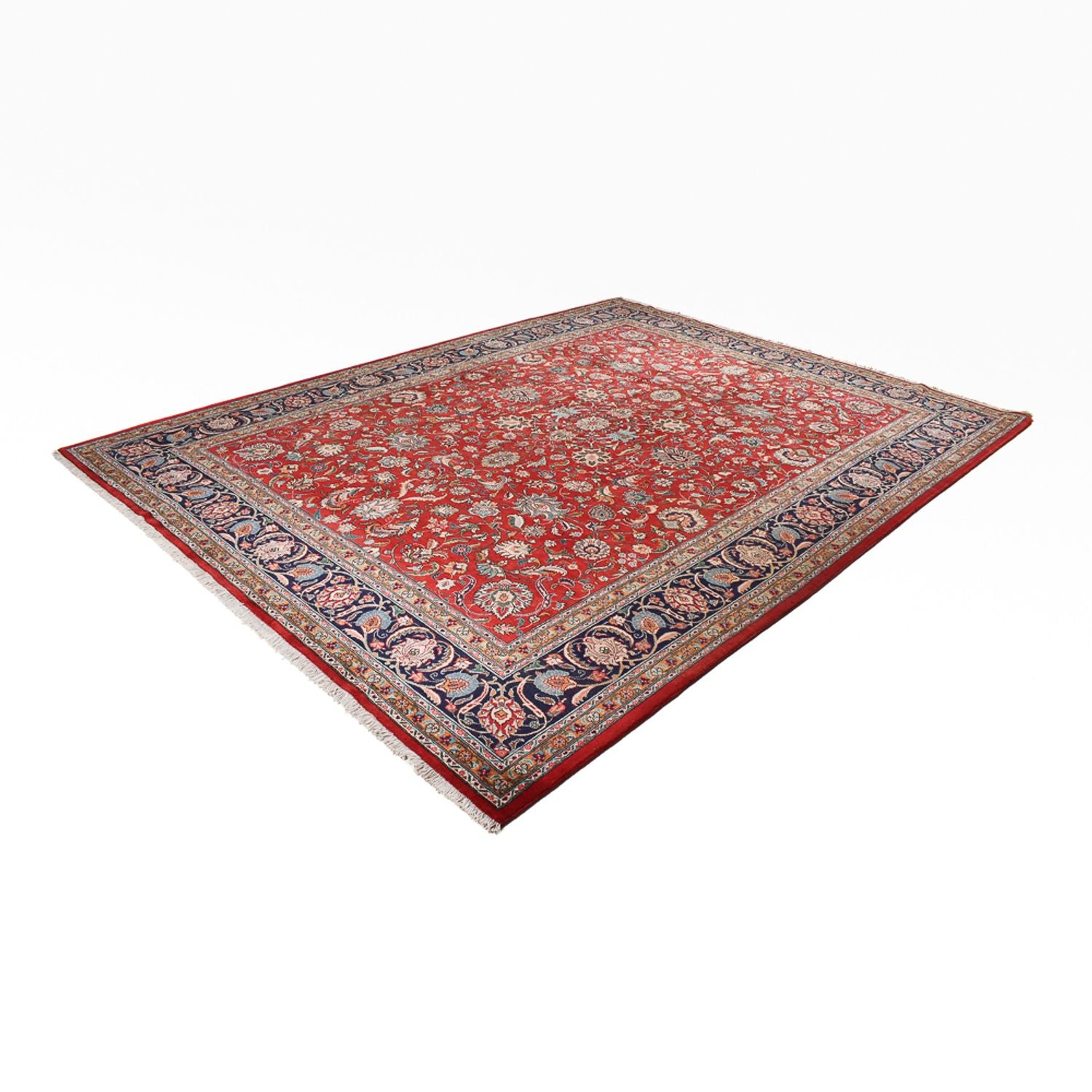 Perserteppich - Täbriz - Royal - 382 x 301 cm - rot