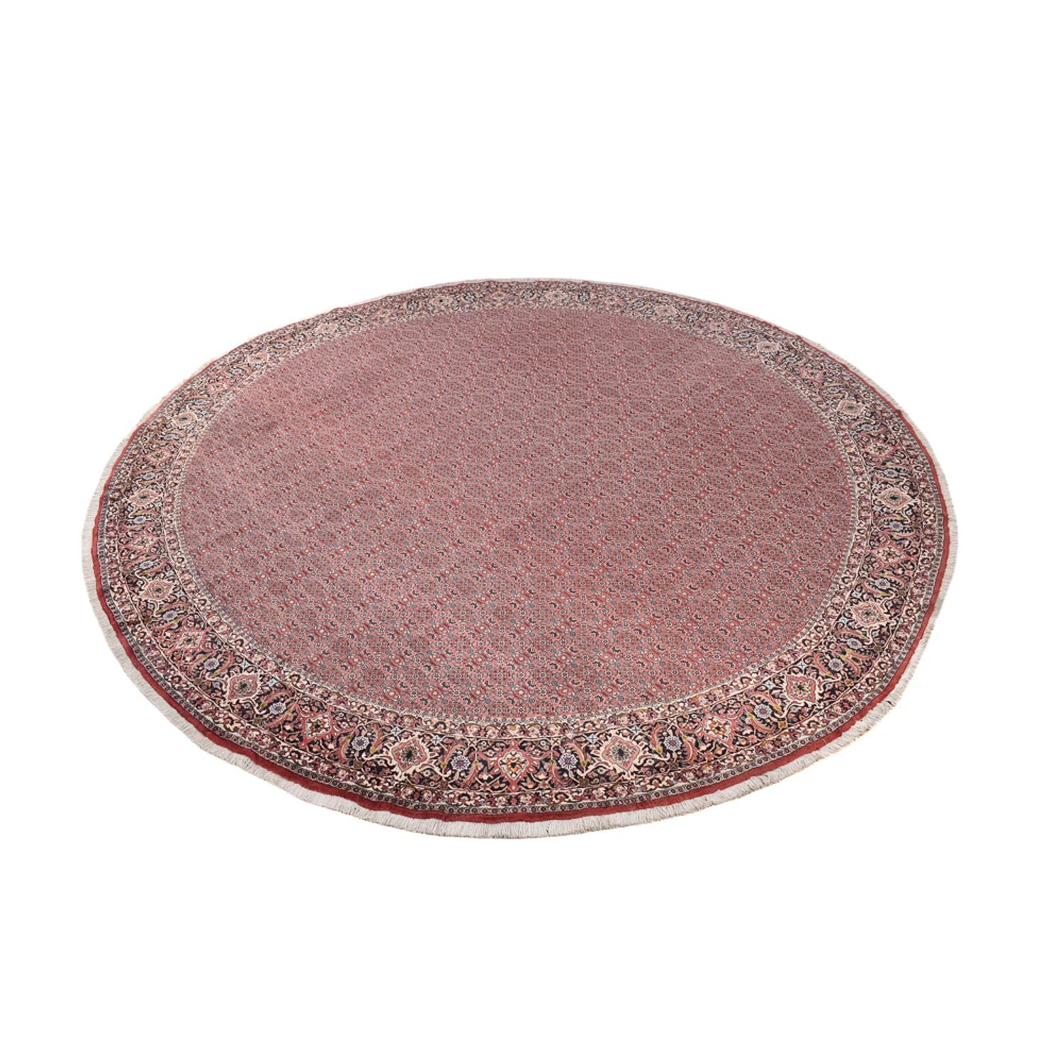 Perserteppich - Bidjar rund  - 400 x 400 cm - rost