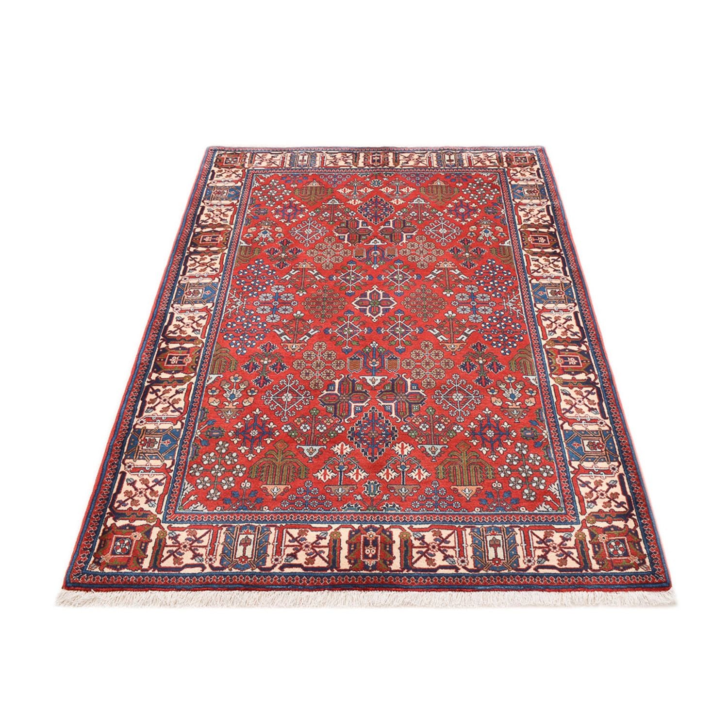 Perserteppich - Nomadic - 200 x 140 cm - rot