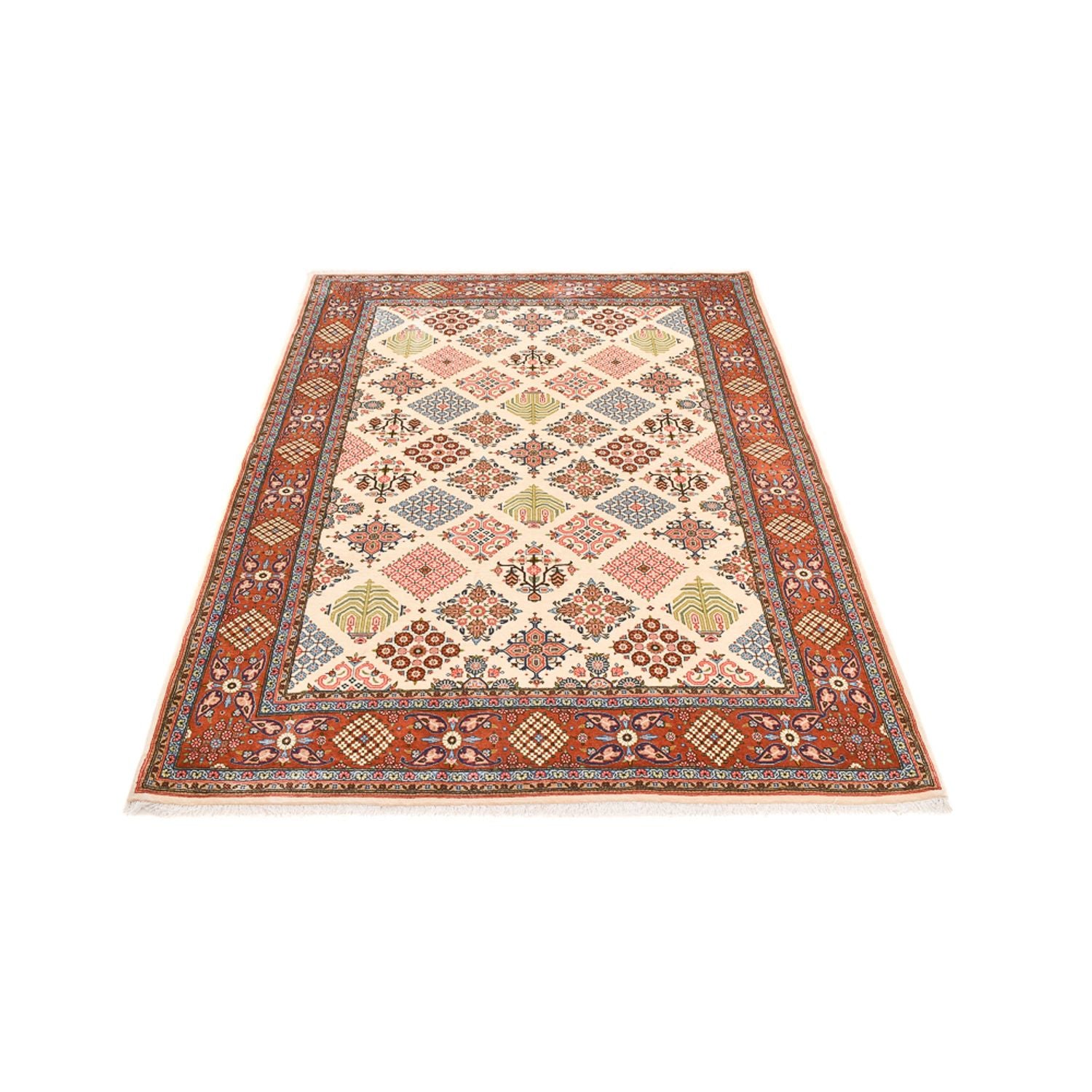 Gabbeh Teppich - Kaschkuli Perser - 250 x 176 cm - mehrfarbig