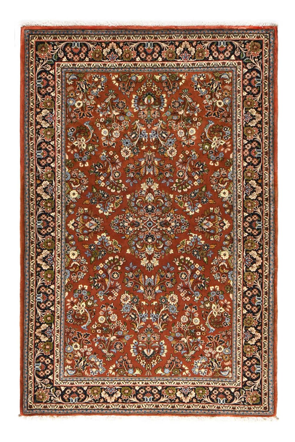 Perserteppich - Classic - 207 x 138 cm - dunkelrot