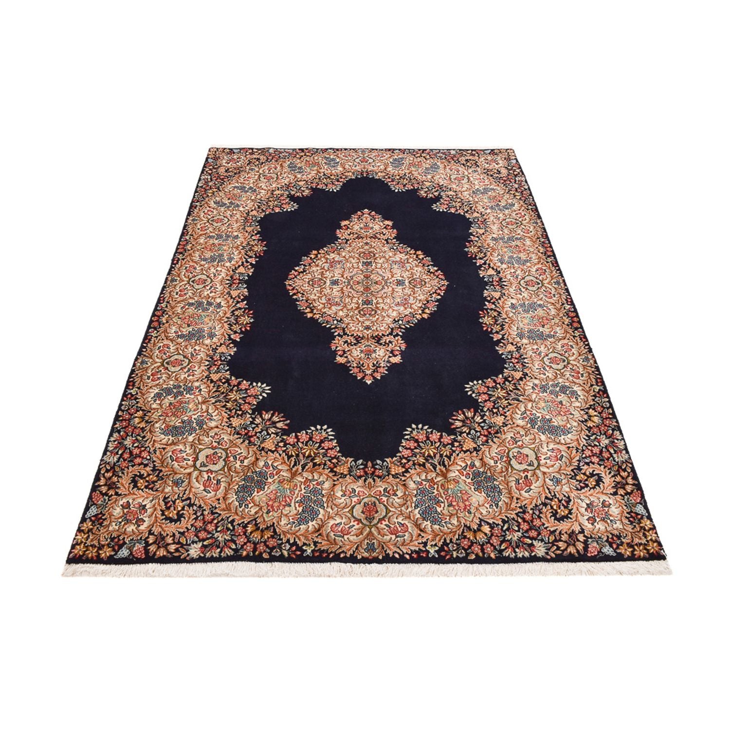 Perserteppich - Royal - 236 x 153 cm - dunkelblau