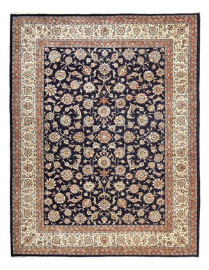 Perserteppich - Classic - Royal - 394 x 298 cm - dunkelblau