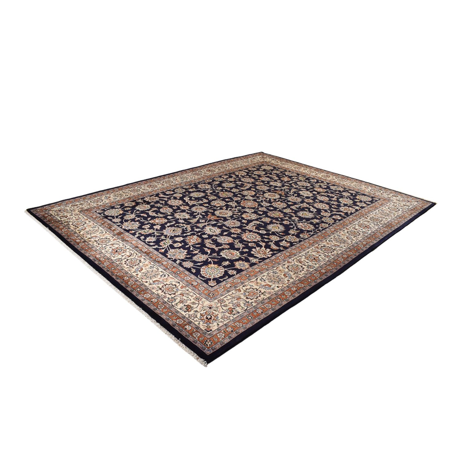 Perserteppich - Classic - Royal - 394 x 298 cm - dunkelblau