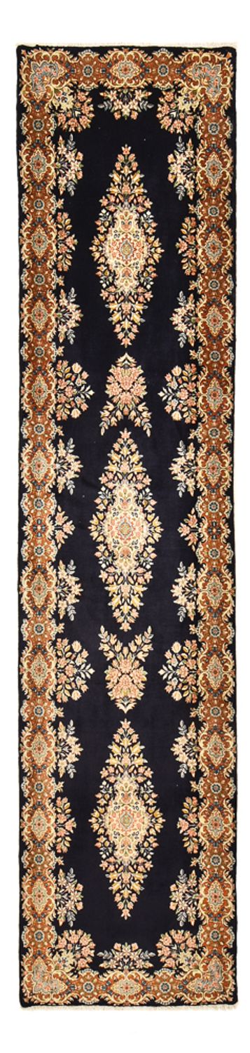 Läufer Perser - Royal - 415 x 96 cm - dunkelblau