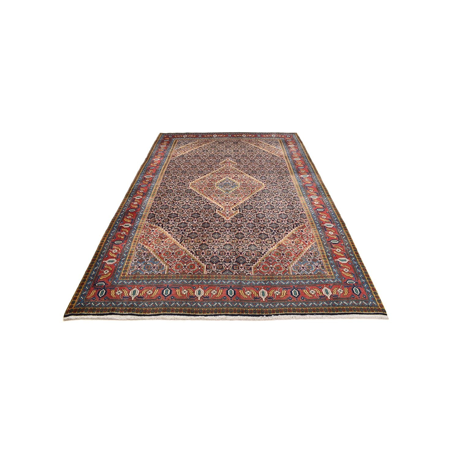Perserteppich - Nomadic - 298 x 200 cm - dunkelbeige