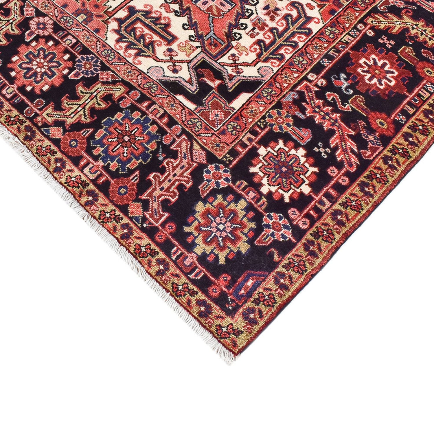 Perserteppich - Nomadic sonderform  - 372 x 302 cm - rot