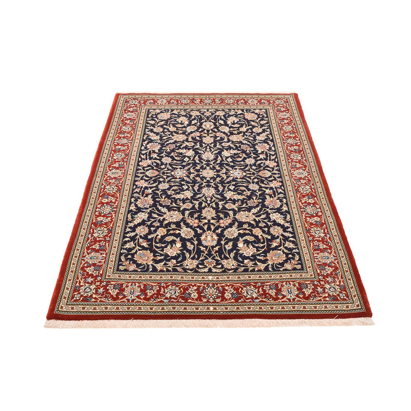 Perserteppich - Ghom - Royal - 204 x 133 cm - dunkelblau
