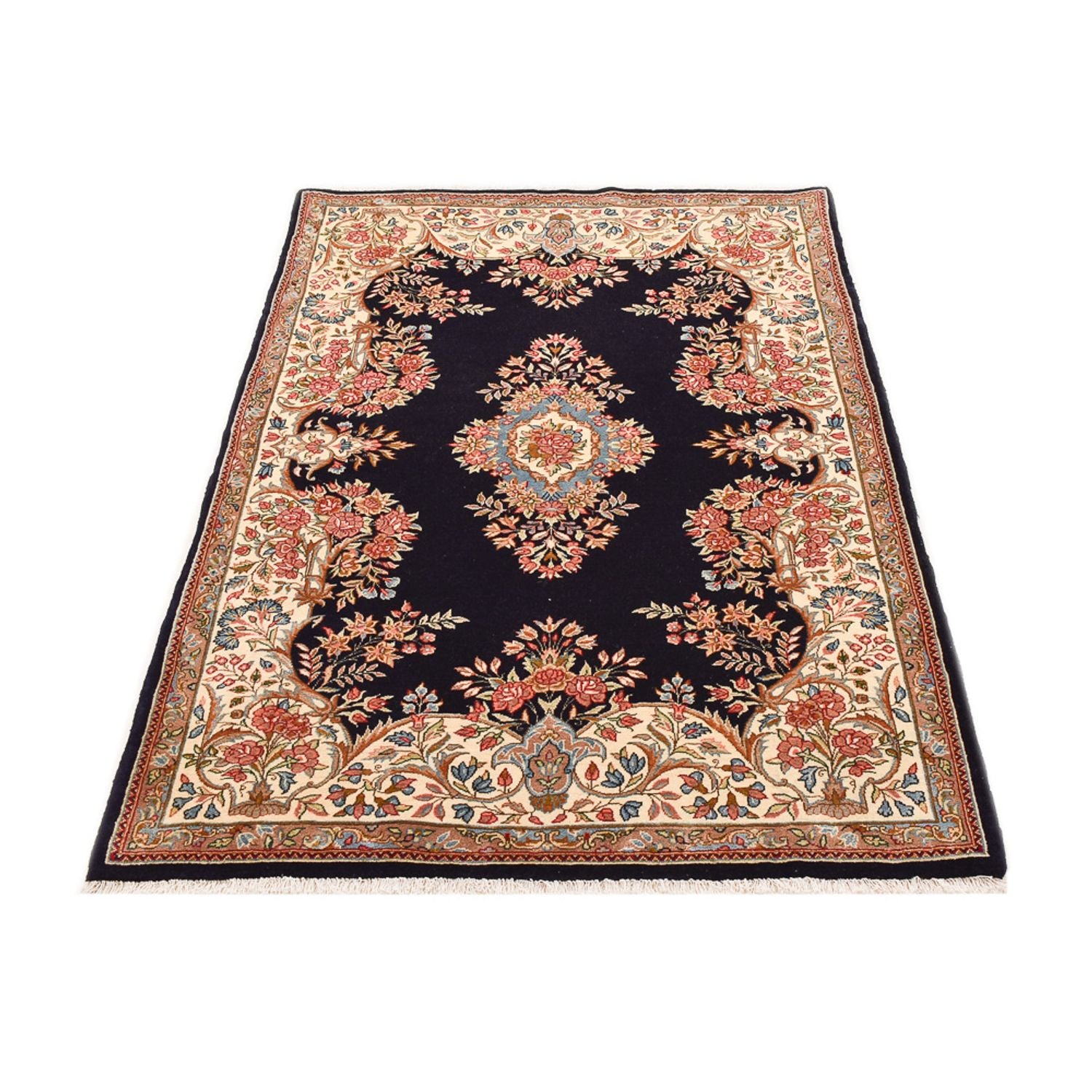 Perserteppich - Royal - 181 x 122 cm - dunkelblau