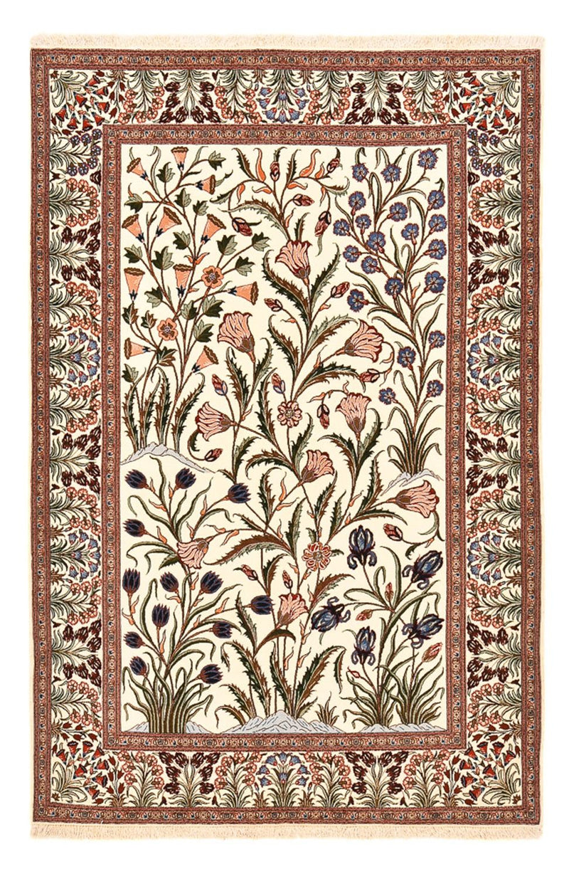 Perserteppich - Ghom - Royal - 205 x 135 cm - mehrfarbig