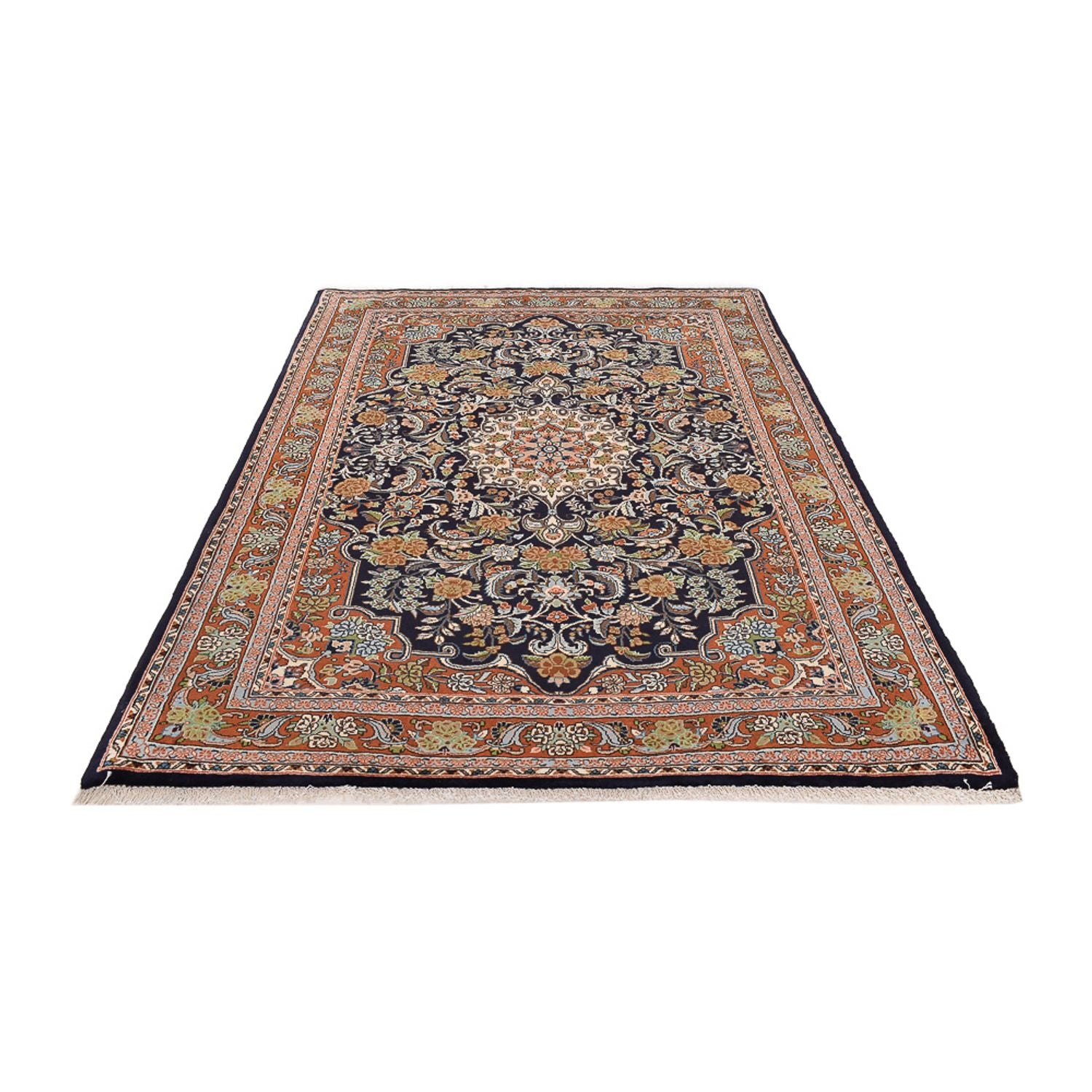 Perserteppich - Classic - 202 x 138 cm - dunkelblau