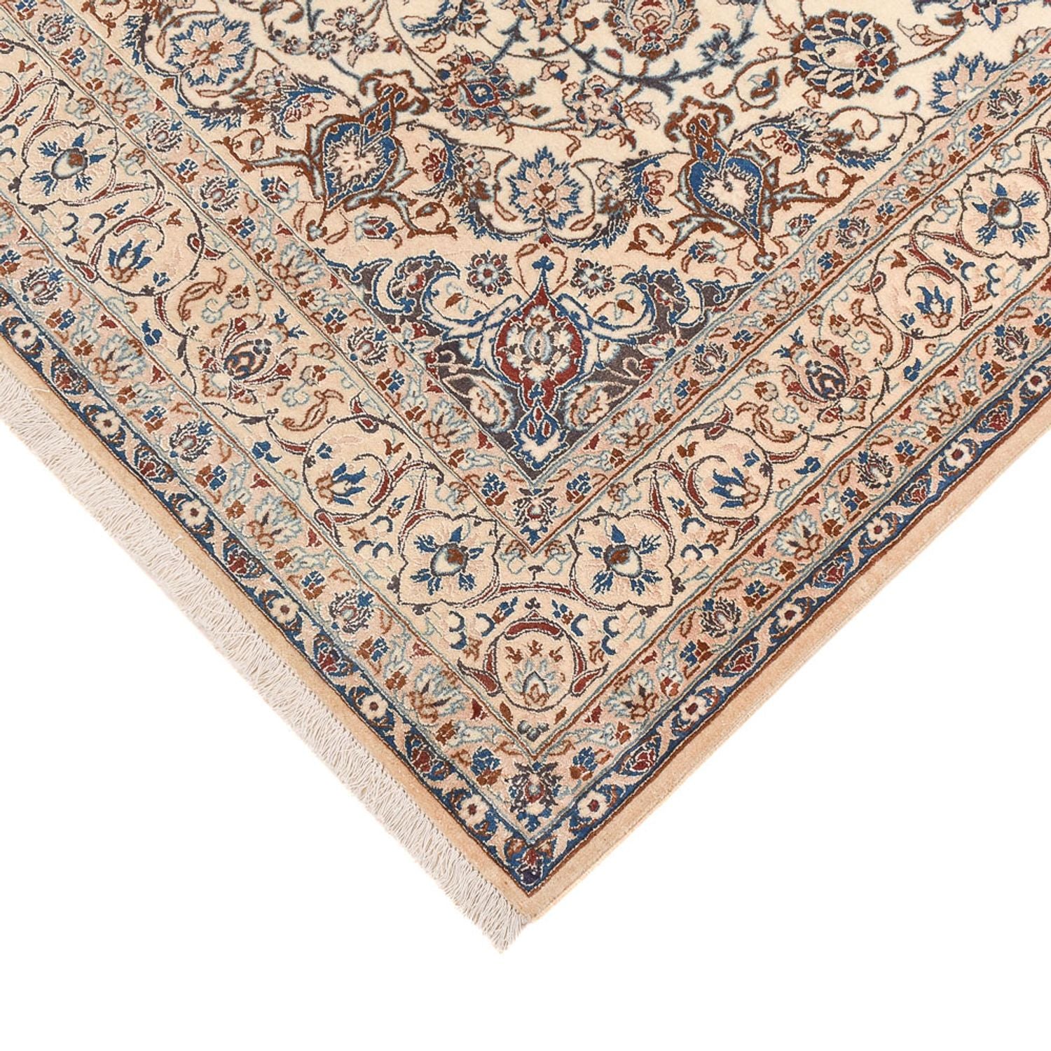 Perserteppich - Nain - Premium - 214 x 136 cm - beige