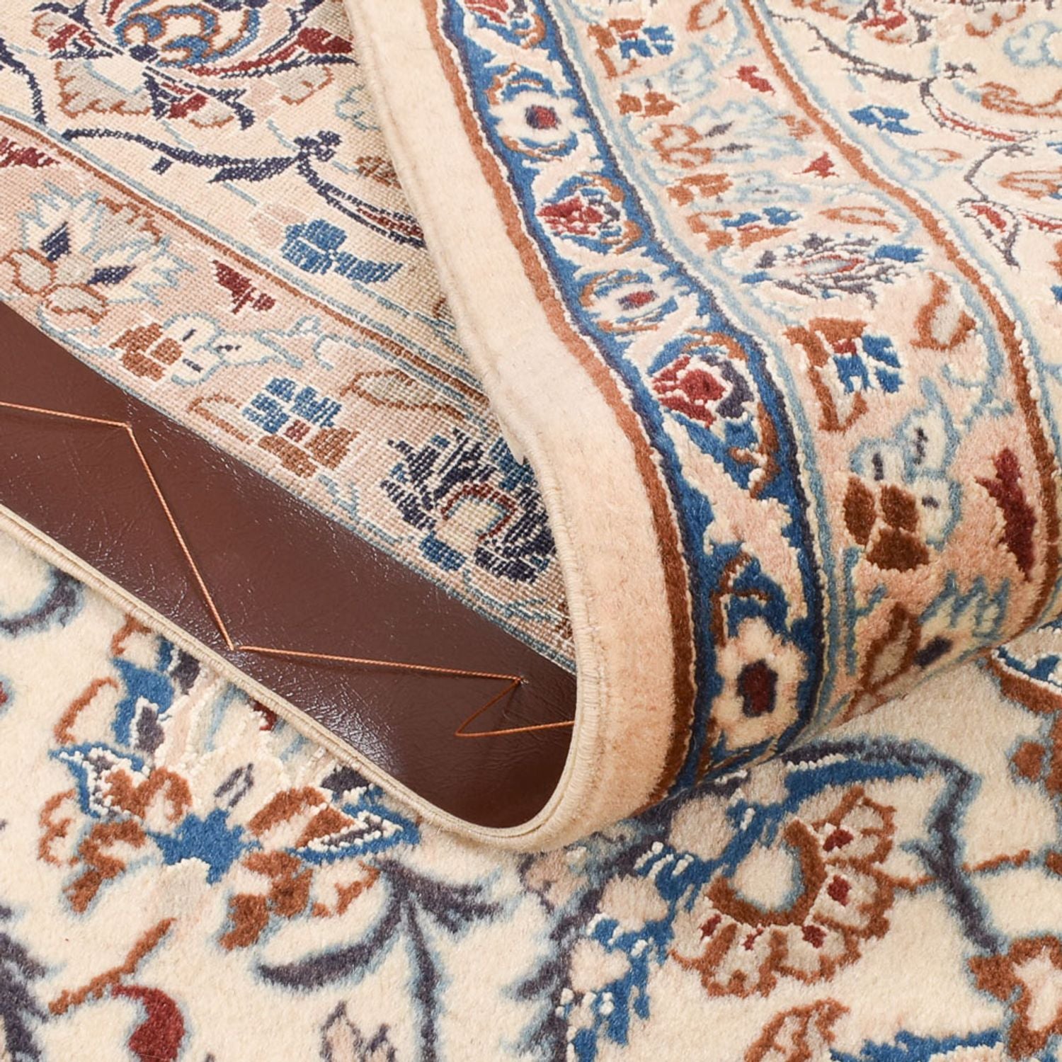 Perserteppich - Nain - Premium - 214 x 136 cm - beige