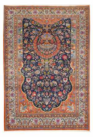 Perserteppich - Nomadic - 293 x 206 cm - dunkelblau