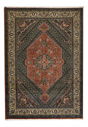 Perserteppich - Nomadic - 300 x 208 cm - dunkelgrün