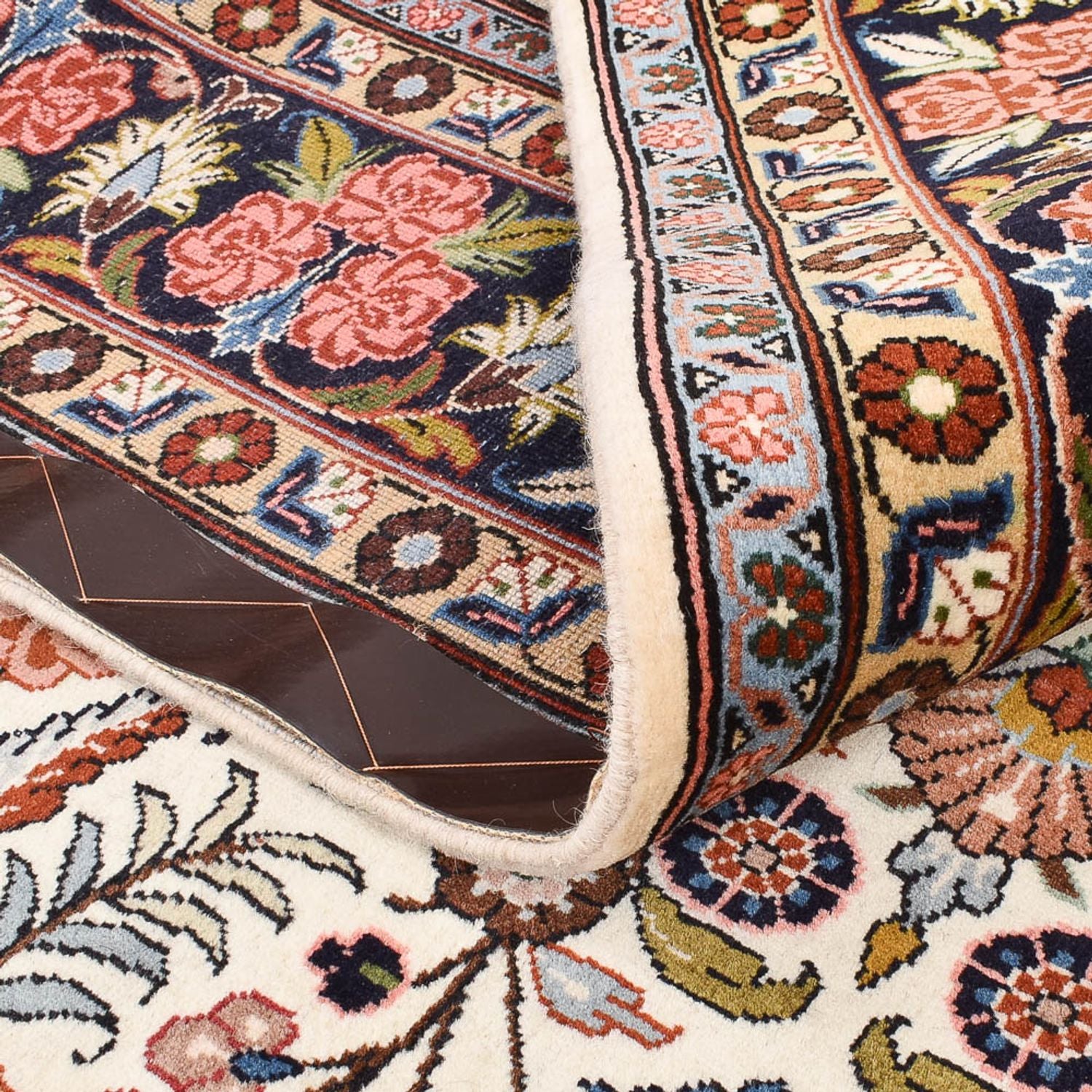 Perserteppich - Bidjar - 233 x 178 cm - hellbeige