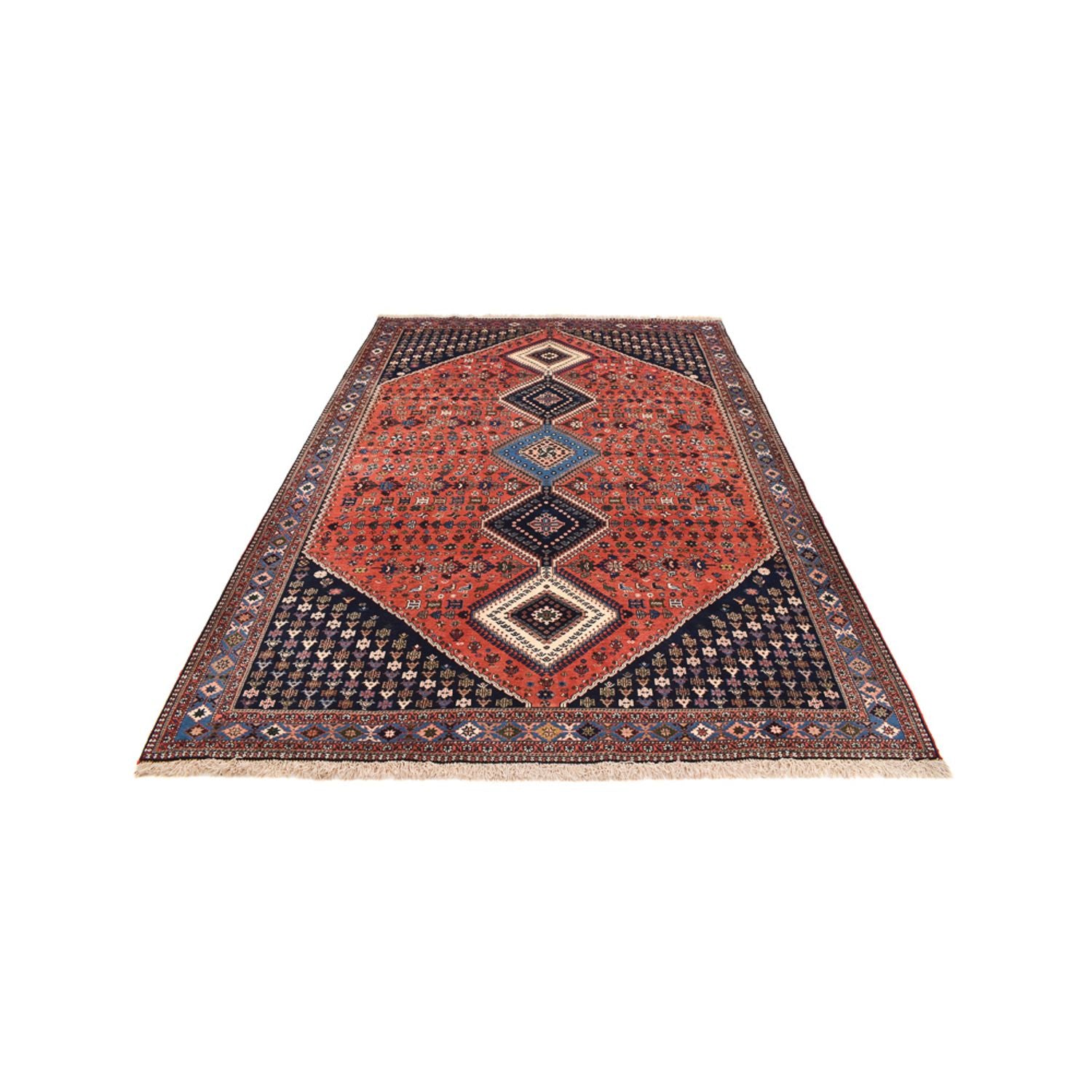 Perserteppich - Nomadic - 291 x 202 cm - orange