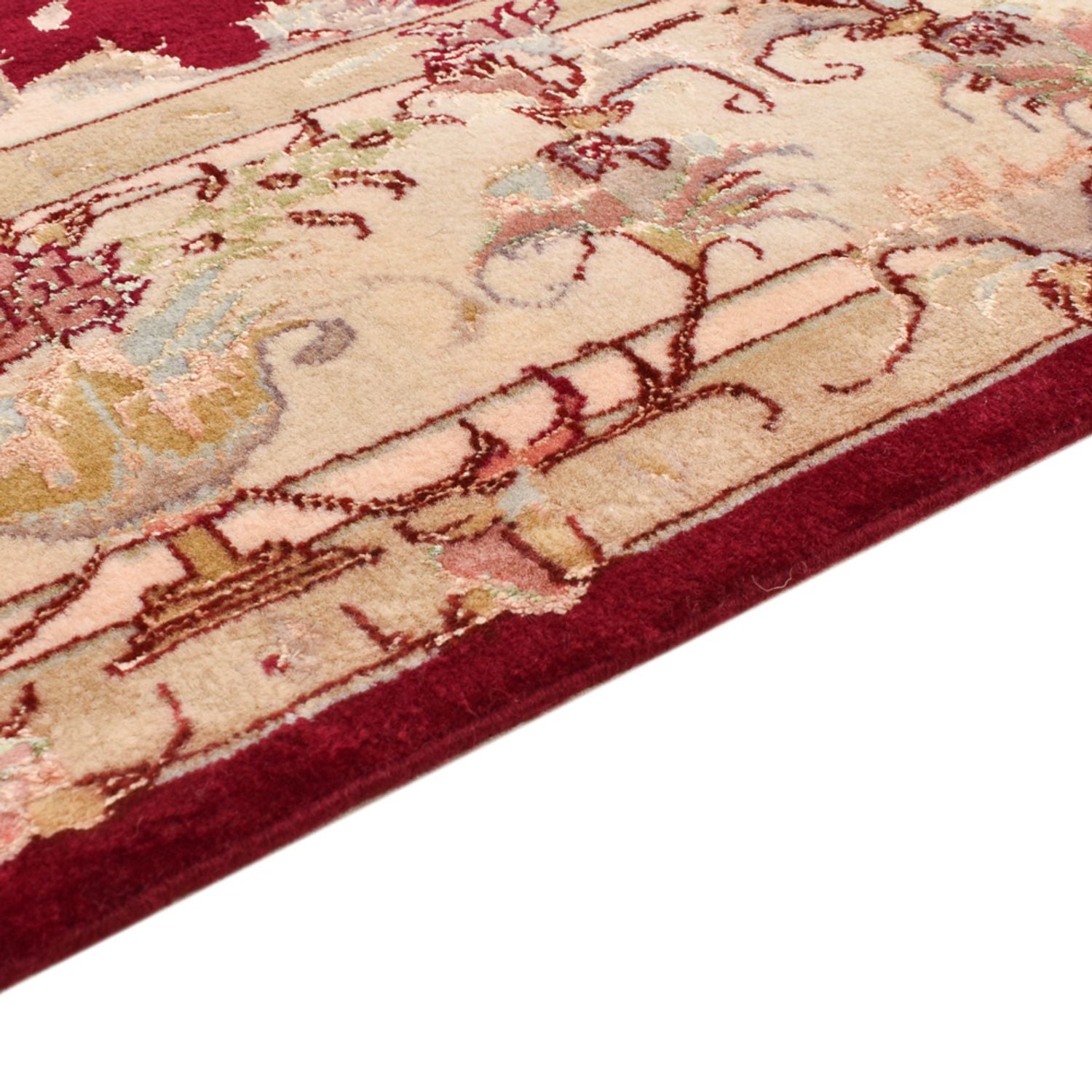 Perserteppich - Täbriz - Royal - 191 x 148 cm - rot