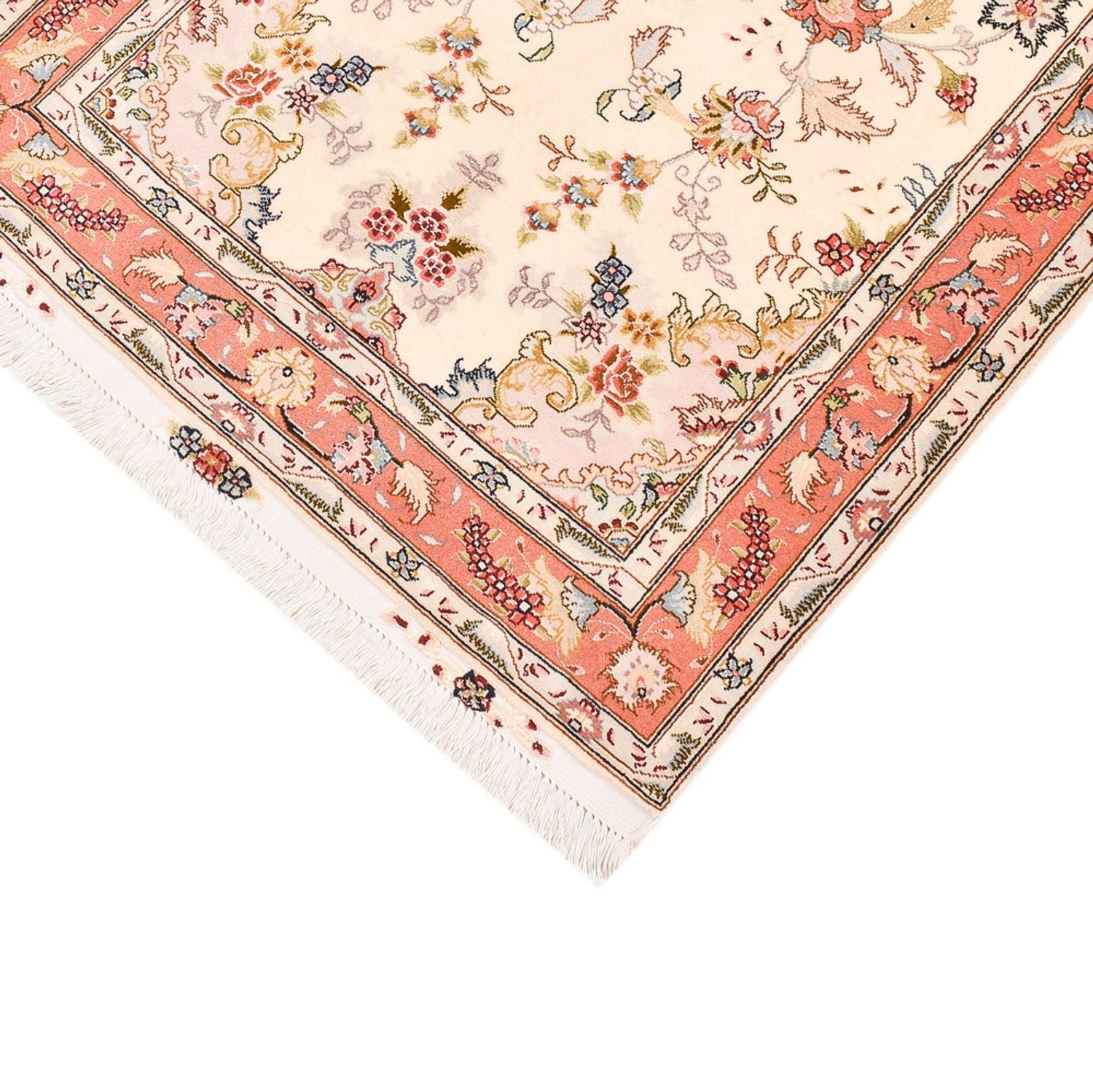 Läufer Perser - Täbriz - Royal - 197 x 80 cm - beige