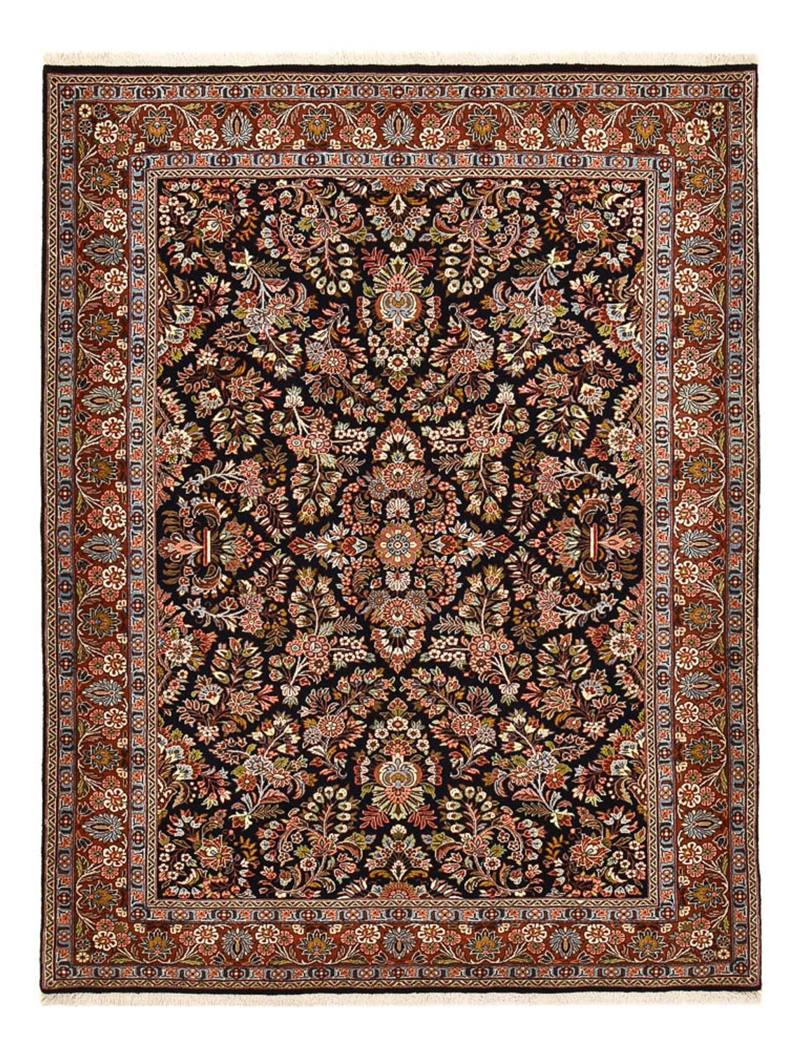 Perserteppich - Bidjar - 230 x 173 cm - dunkelblau