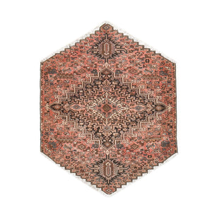 Perserteppich - Nomadic - 180 x 127 cm - hellrot