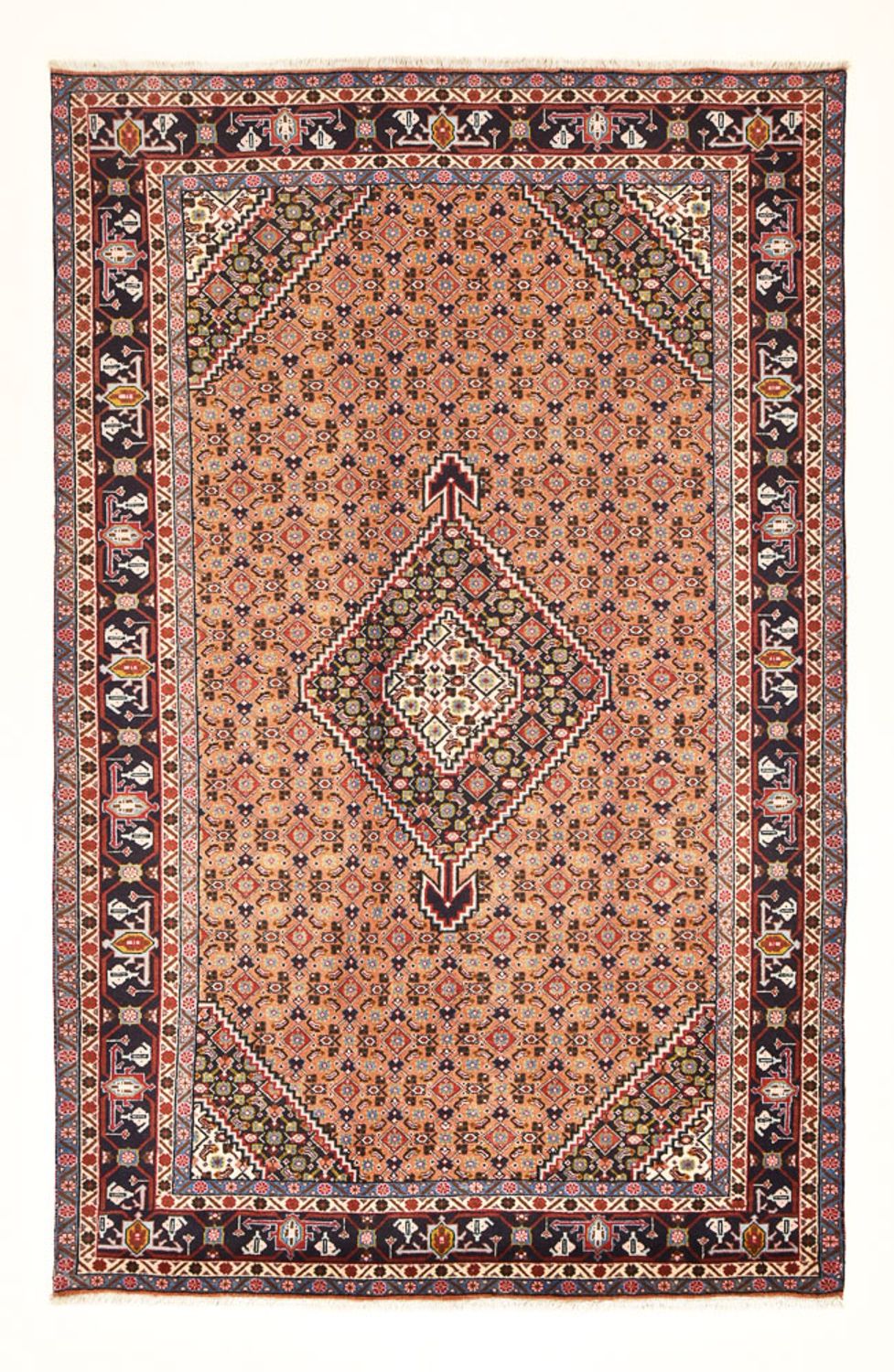 Perserteppich - Nomadic - 300 x 195 cm - hellrot