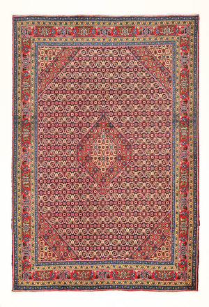 Perserteppich - Nomadic - 292 x 200 cm - rost