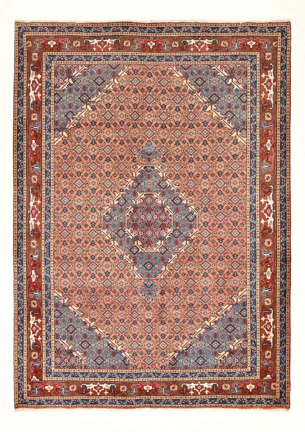 Perserteppich - Nomadic - 281 x 201 cm - hellrot
